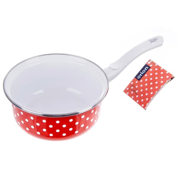 TECKA emaljerad kastrull 16 cm, 950 ml