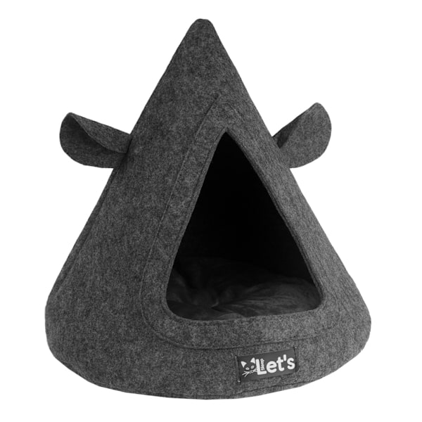 Lad os sove Pet Cave TeePee Antraciet