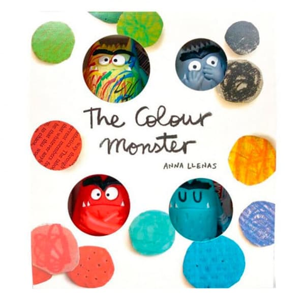 De farvede figurer i Monster-pakken