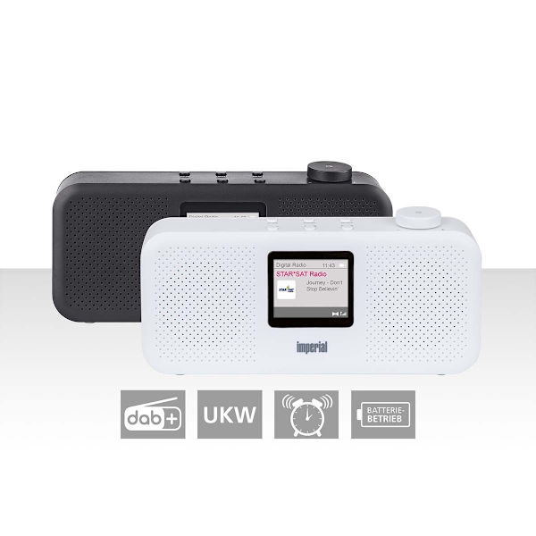 DABMAN 16 DAB+ / FM Stereoradio Valkoinen