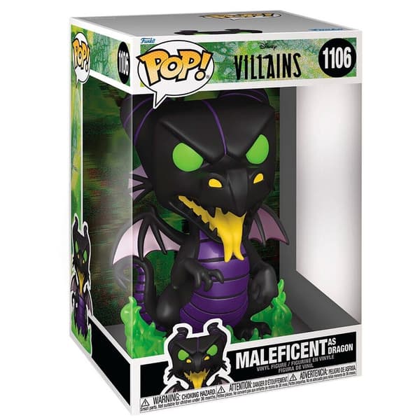 POP-figur Disney-skurkar Maleficent-draken 25 cm