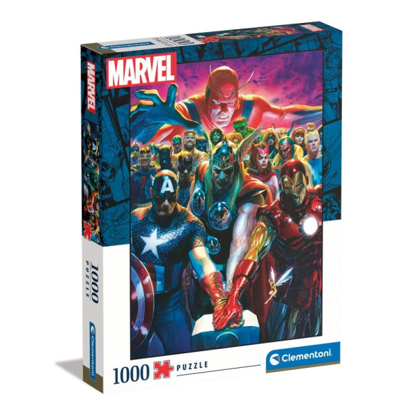 Marvel Jigsaw Puzzle Hereos Unite (1000 bitar)