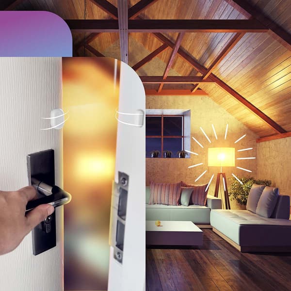 Zigbee Smart Dörr-/Fönstersensor, Trådlös, Appkompatibel