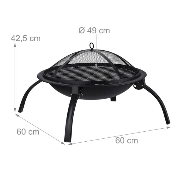 Tulimalja XL grillitarvikkeineen