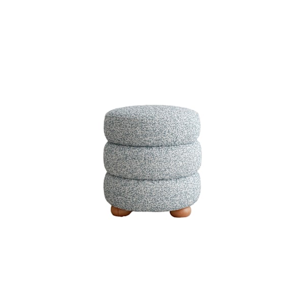 Pouff Boumy Wood - sininen