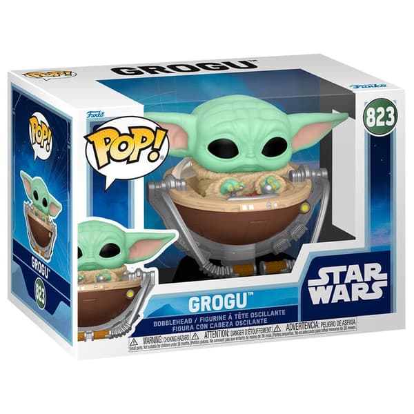 POP-figur Star Wars Mandalorian & Grogu - Grogu i barnevogn