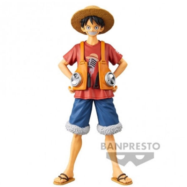 One Piece The Grandile Men vol.1 Luffy figur 16cm
