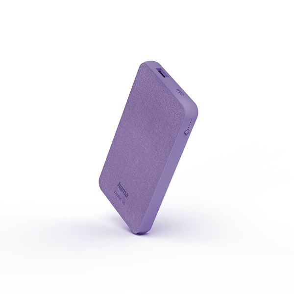 HAMA Powerbank Fabric 10000mAh Purple