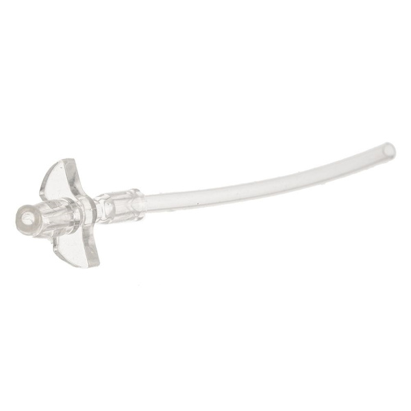 Transparent sugrör för termosar, 18 cm, silikon