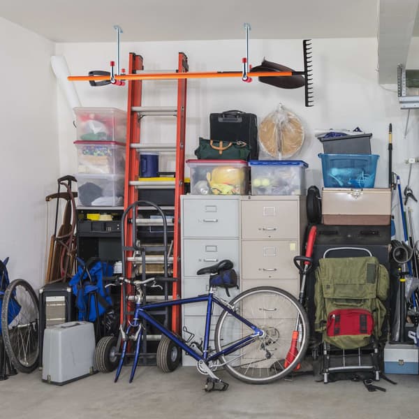 Sæt med 2 loftkroge til garage