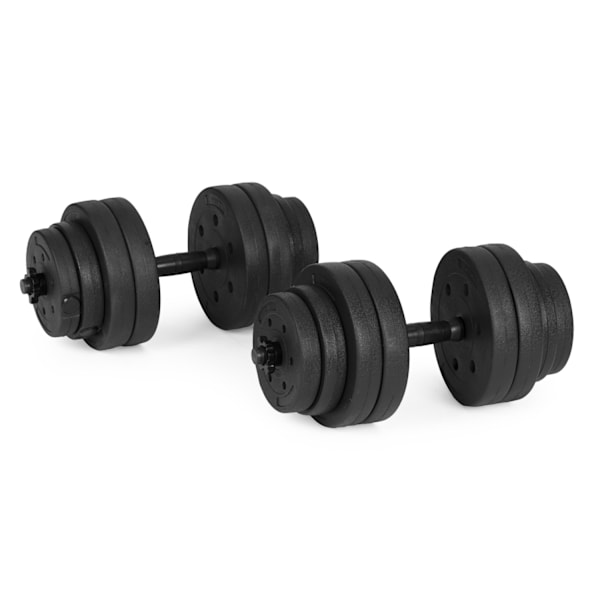 Justerbara hantlar 2x10 kg Träningsset 20 kg