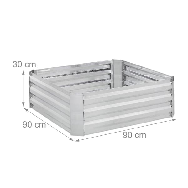 Upphöjd metallsäng