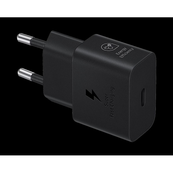 Samsung Snabbladdare, USB-C, 25W - Svart
