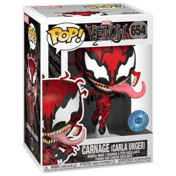POP-figur Marvel Comics Carla Unger Carnage Exclusive