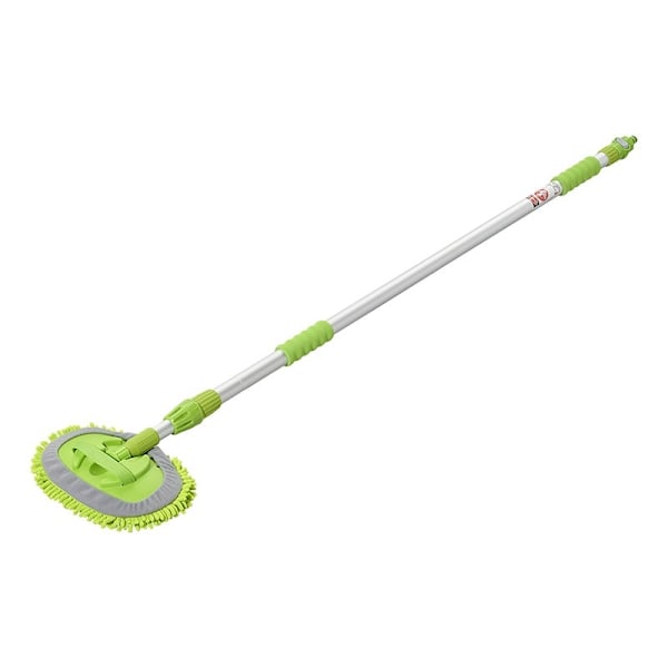 Vaskebørste chenille mikrofiber teleskopskaft 2,5 meter