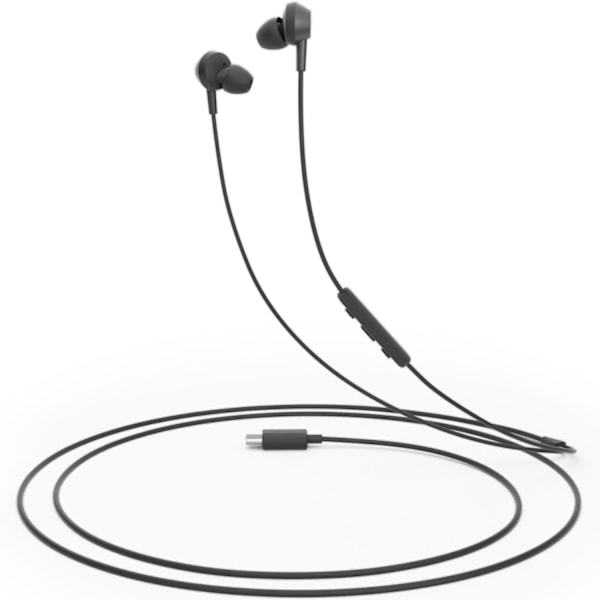 TAE5008BK In-ear kuulokkeet mikrofonilla ja kaukosäätimellä. USB-C-liitin. Musta.