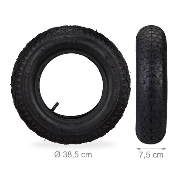 pyöräsarja 2 kottikärrylle letkulla
