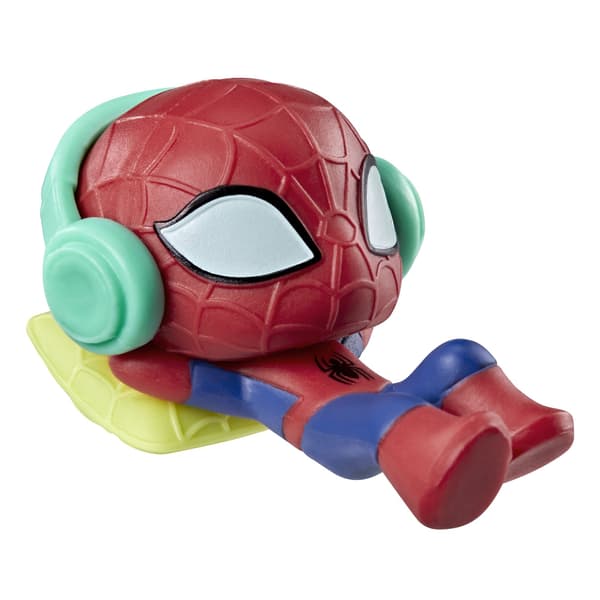 Spider-Man samlerfigurer i blindpose, 12 figurer