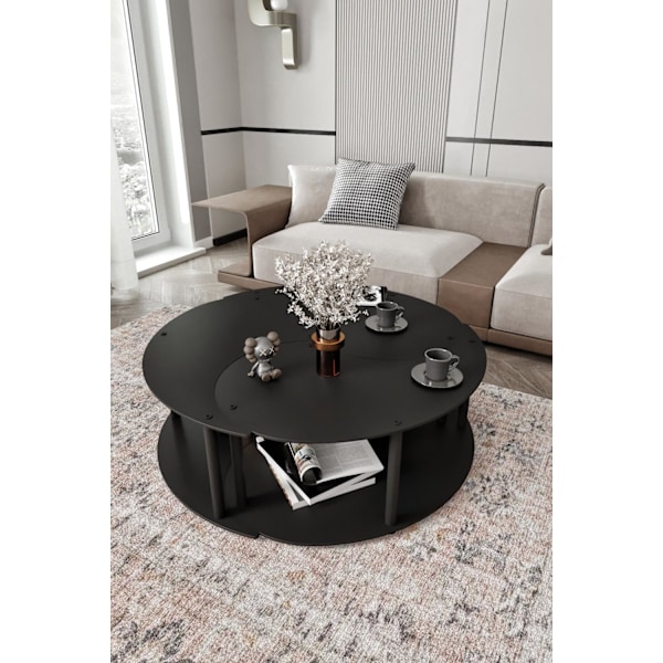 Soffbordsset Yin Yang 3 70 - Svart