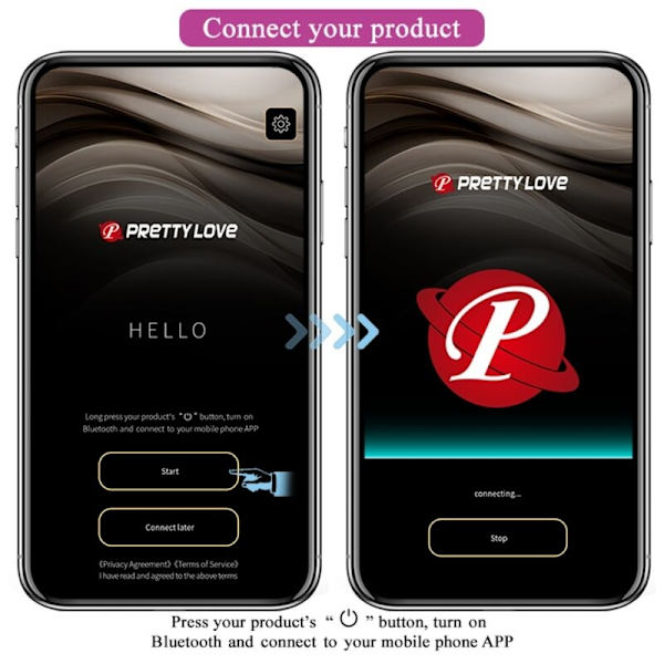 Pretty Love - Elvira Pink Uppladdningsbara vibrerande bollar