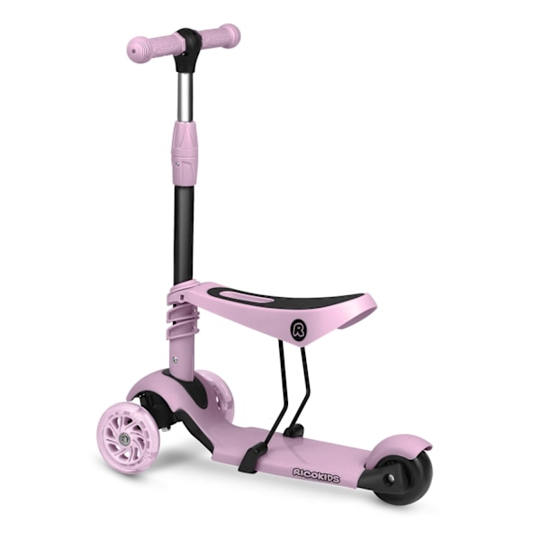 Tre-hjulig Sparkcykel Ricokids Cubi - Rosa