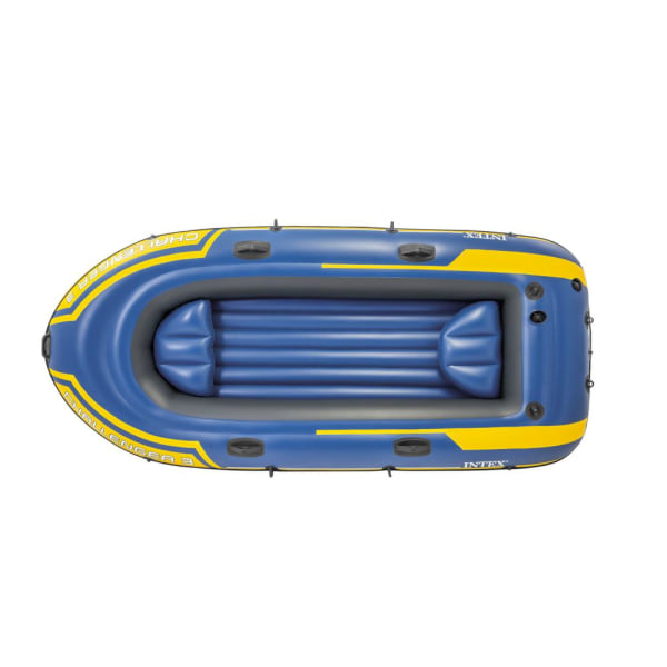 Pontoon challenger 3 Intex 68370 pumpe + 2 årer