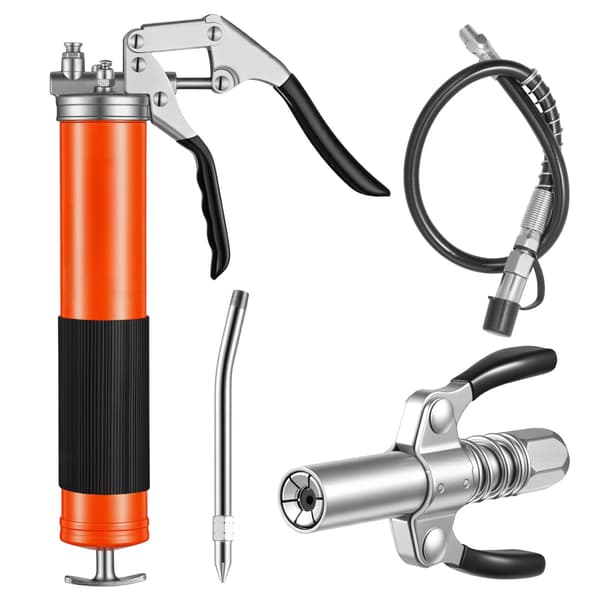 Fettspruta 8000 PSI, pistolgreppssats, 14 oz, slang