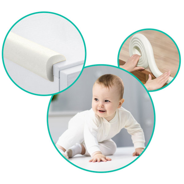 Suojavaahtoteippi Ricokids 798710 valkoinen 6 m