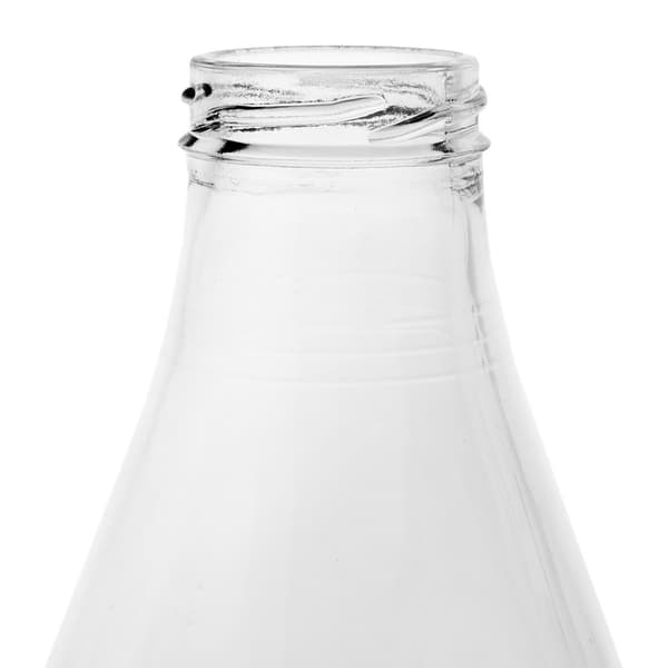 Lasinen maitopullo 1 l