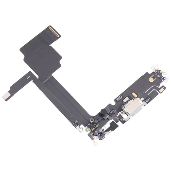 iPhone 15 Pro Max Original Opladningsport Flexkabel - Hvid