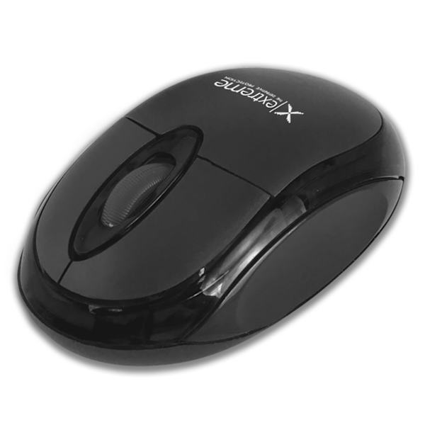 Ekstrem trådløs Bluetooth optisk mus 3D Cyngus Sort