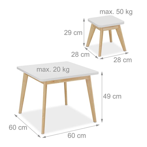 5-delt børnemøbelgruppe