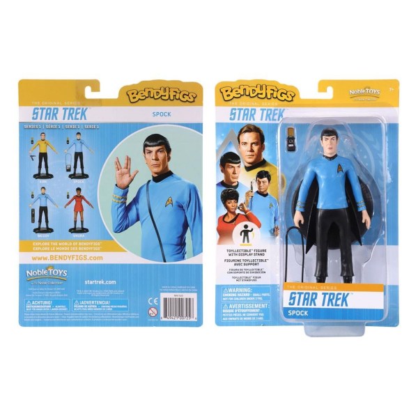 Star Trek Bendyfigs Taivutettava Figuuri Spock 19 cm