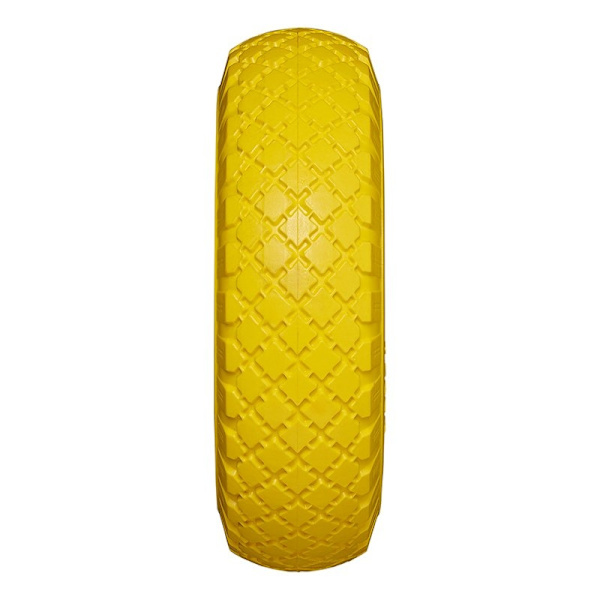 PU-däck med plastfälg 10" 3.00-4