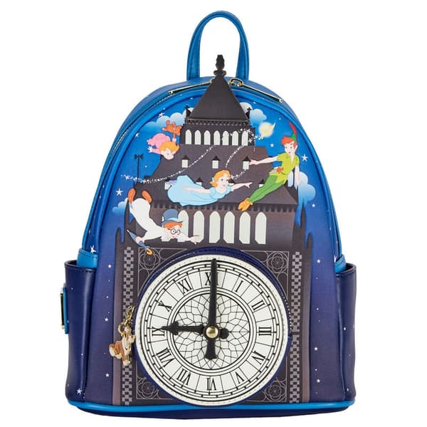 Loungefly Disney Peter Pan-klocka ryggsäck 26 cm