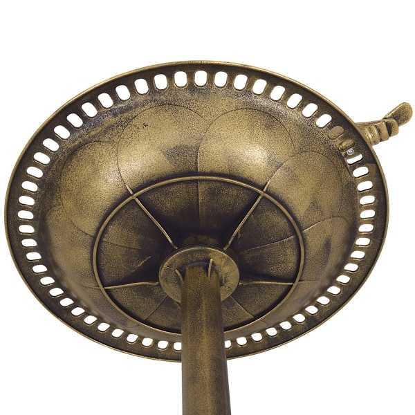 Fuglefoderstation fuglefoder foderstation fuglefoderstativ 50 x 76 cm bronze