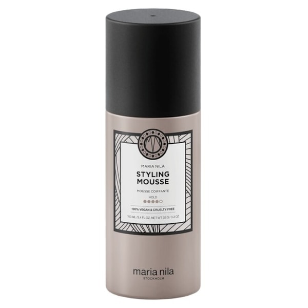 Maria Nila, Styling, Cruelty Free, Hair Styling Mousse, Texturizing & Volumizing, Medium Hold, 100 ml