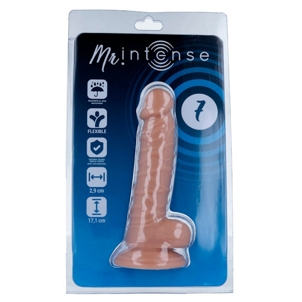 Mr Intense - 7 Realistisk Pik 17,1 Cm -O- 2,9 Cm
