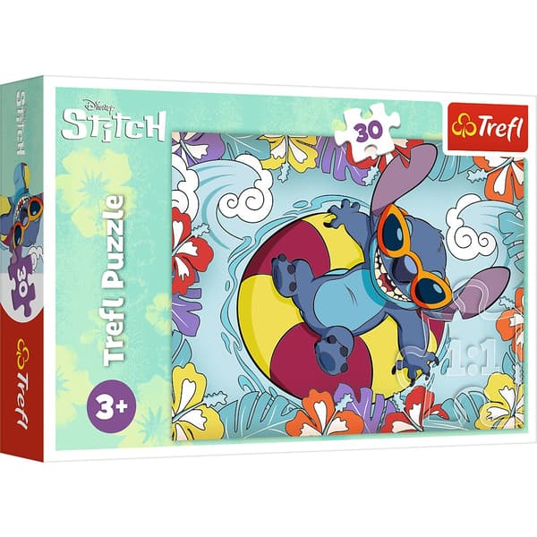 Trefl Stitch Puzzle, 30 kpl