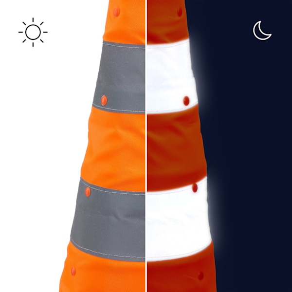 Taitettavat pylväät 70 cm 2 kpl