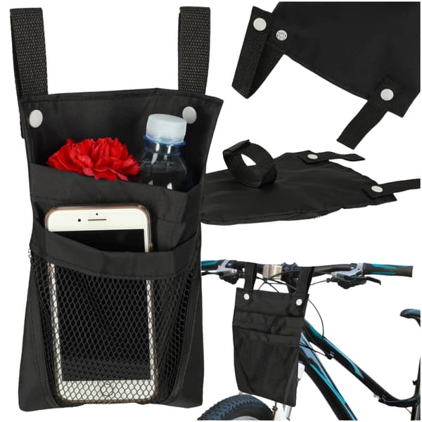 Styr cykeltaske sort