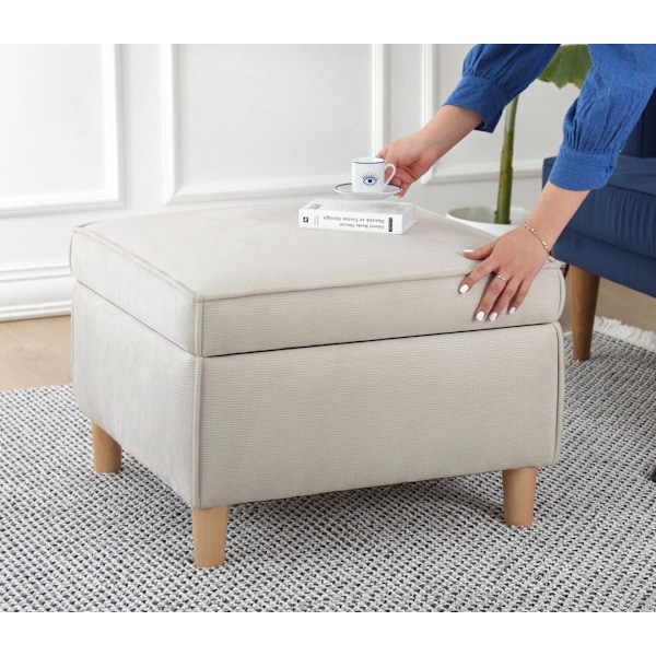 Pouffe Roscen - Creme