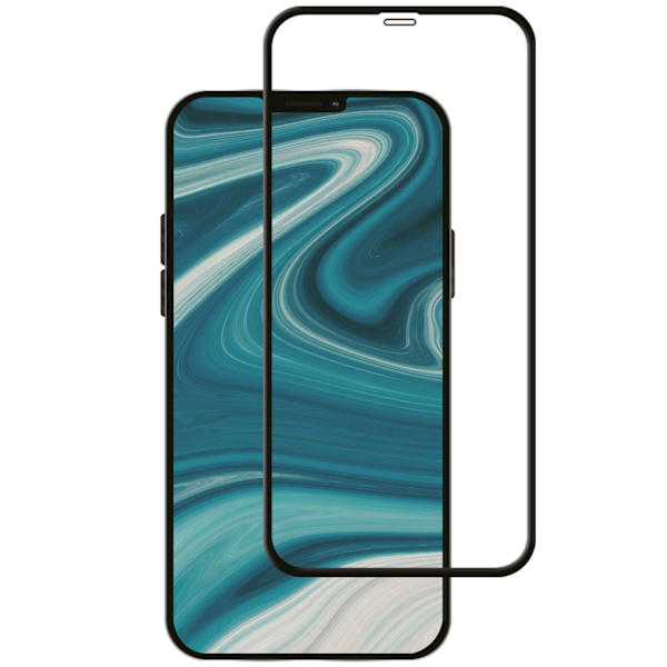 Skærmbeskytter iPhone 12/iPhone 12 Pro Sort