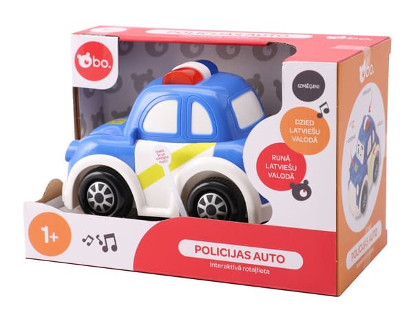 Bo. Interaktiv polisbil (lettiska)