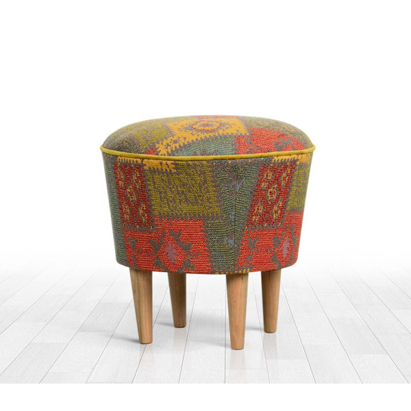 Pouff Rug v2 - Monivärinen