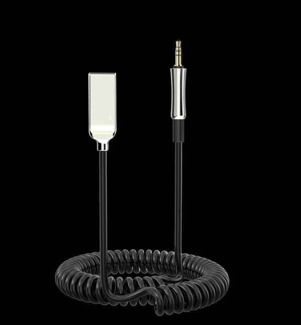 SiGN Bluetooth Bilmodtager Aux med Mikrofon 1m