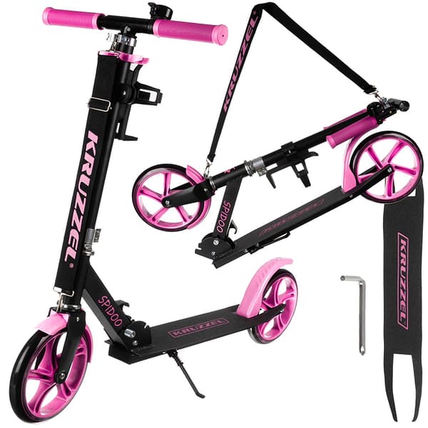 Spidoo sparkcykel rosa Kruzzel 25628