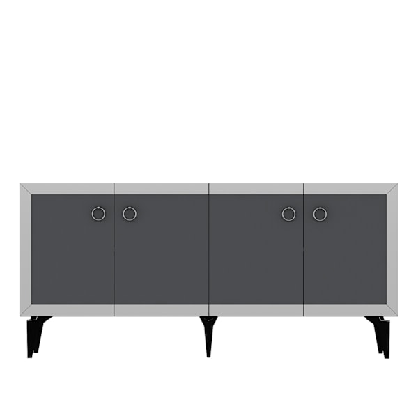 Console Ponny - Antracit, Silver