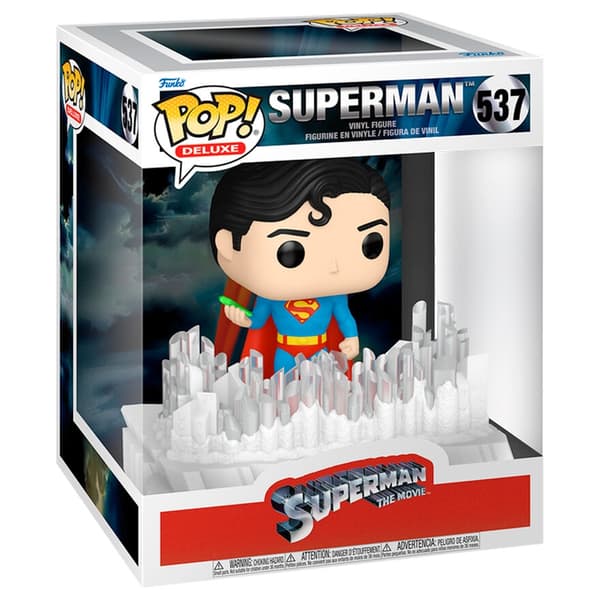 Superman Deluxe figur - 12-tommer, leddelt, samleobjekt