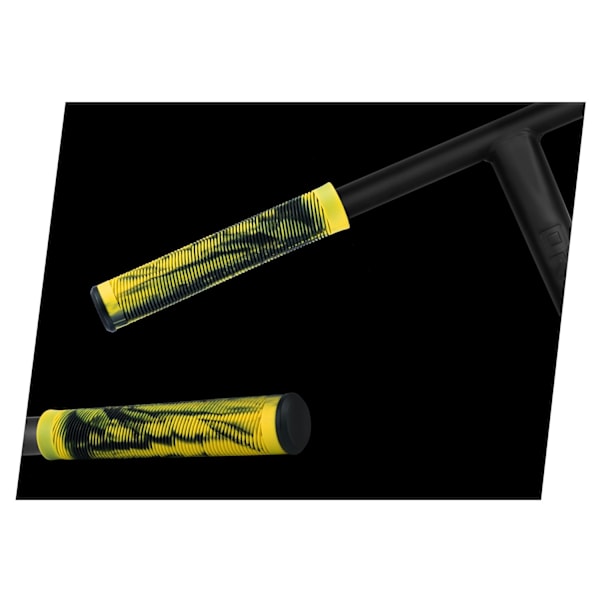 Gripy kahva skootterille musta-keltainen G3 2 kpl